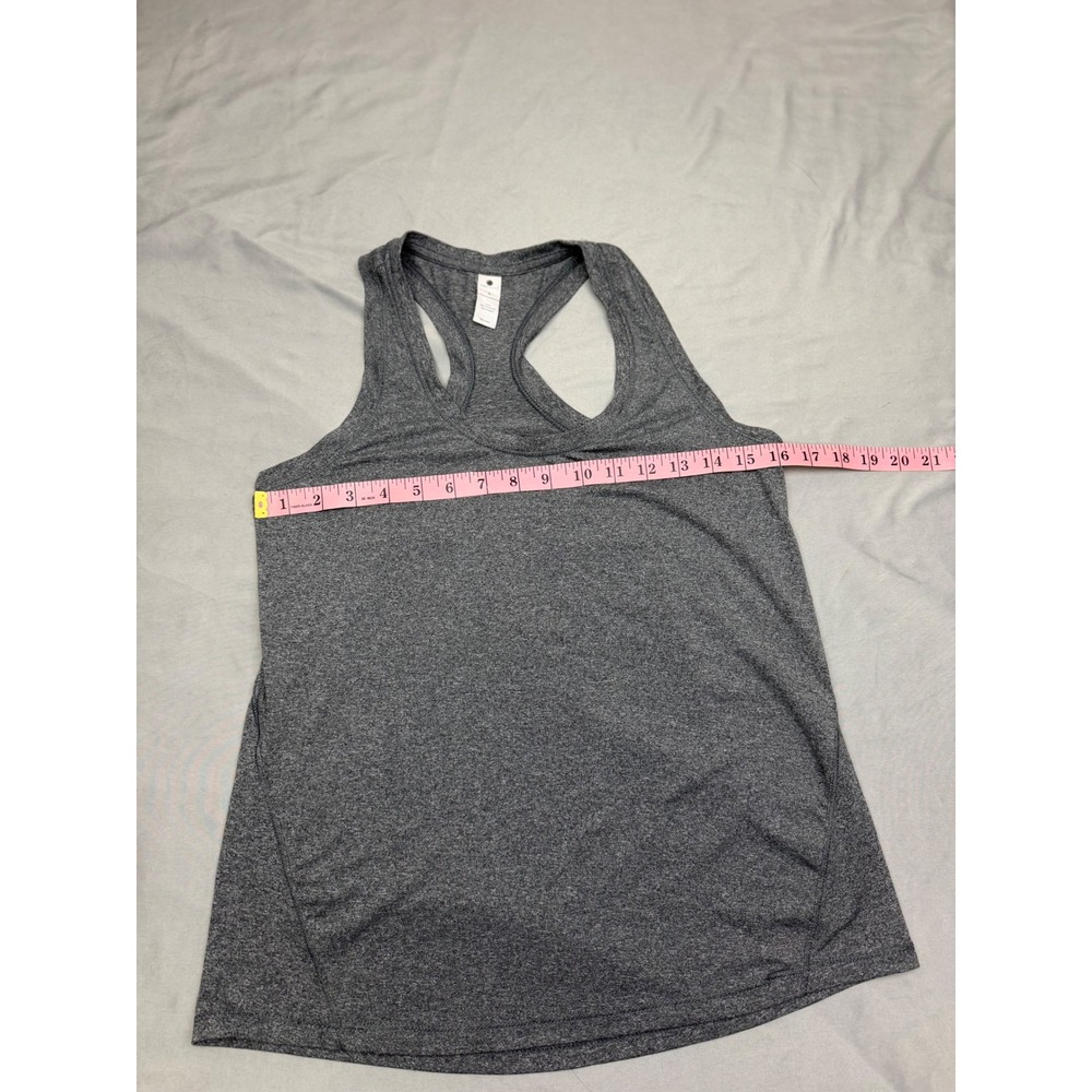 Yogalicious Womens Heather Gray Racerback Activewear Tank Top Size S - Picture 8 of 9